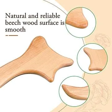 Nuanchu Wooden Massage Tool for Lymphatic Drainage