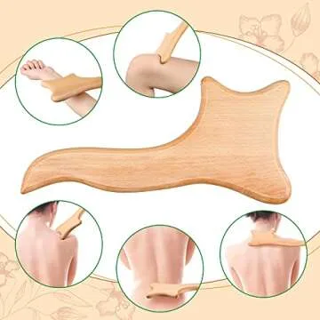 Nuanchu Wooden Massage Tool for Lymphatic Drainage