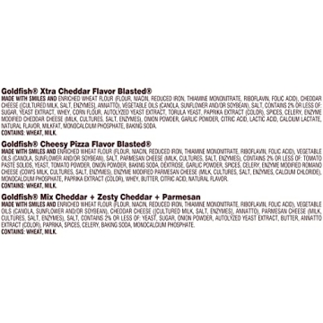 Goldfish Bold Mix Variety Snack Crackers 30 Ct