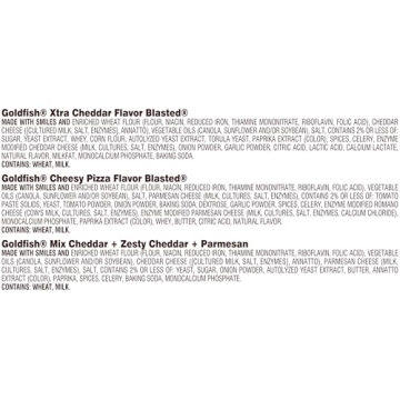 Goldfish Bold Mix Variety Snack Crackers 30 Ct