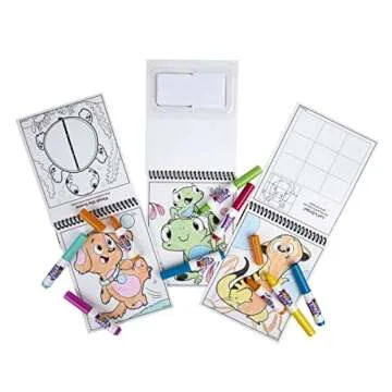 Crayola Color & Erase Coloring Book Set for Toddlers