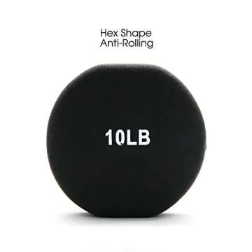 MBAT Fitness Neoprene Dumbbells for Home Exercise