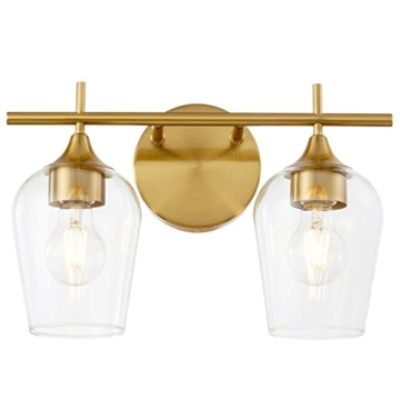 Stylish Hamilyeah Gold Bathroom Lighting for Modern Spaces