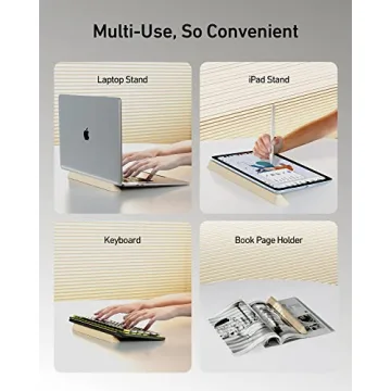 ErgoUnion 3-in-1 Silicone Laptop Stand Ergonomic Portable