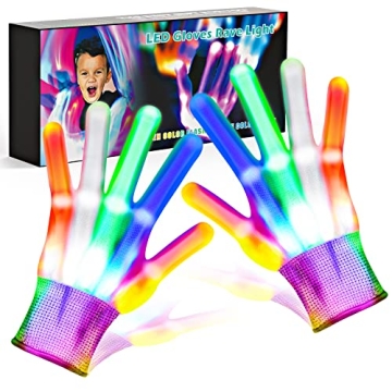 LED Gloves for Kids | Fun and Colorful Party Favors