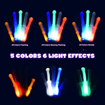 LED Gloves for Kids | Fun and Colorful Party Favors