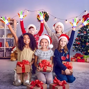 LED Gloves for Kids | Fun and Colorful Party Favors