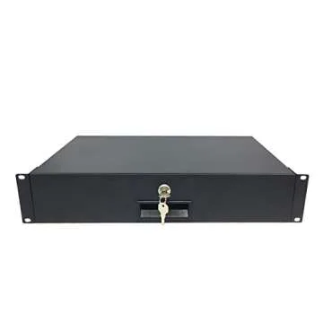 HQYing 2U Rack Mount Drawer for 19-Inch Servers