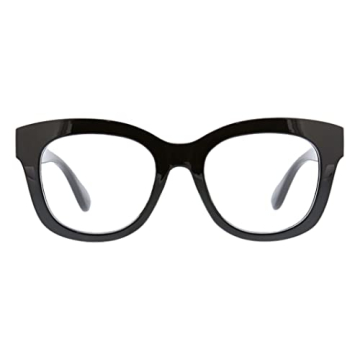 Peepers by PeeperSpecs Oprah's Favorite Women's Center Stage Oversized Blue Light Blocking Reading G...