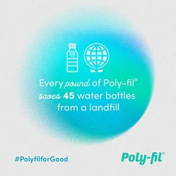 Fairfield The Original Poly-Fil, Premium Polyester Fiber Fill, Soft Pillow Stuffing, Stuffing for Stuffed Animals, Toys, Cloud Decorations, and More, Machine-Washable Poly-Fil Fiber Fill, 16-ounce Bag