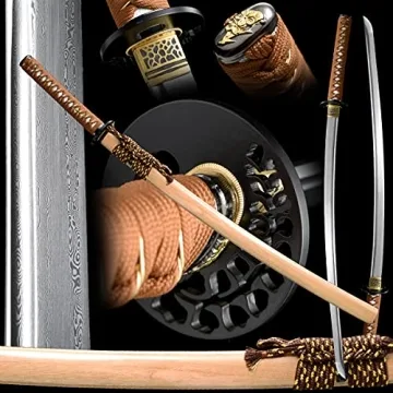 Wuder Handmade Japanese Katana Sword with T10 Steel