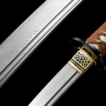 Wuder Handmade Japanese Katana Sword with T10 Steel