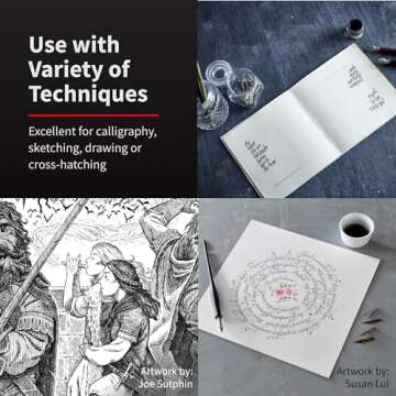 Sketching Pen Set (2964), Black