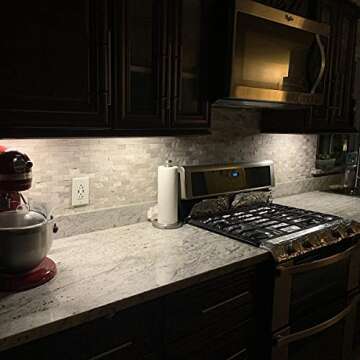 LDOPTO Wireless Under Cabinet Lights - Rechargeable & Remote