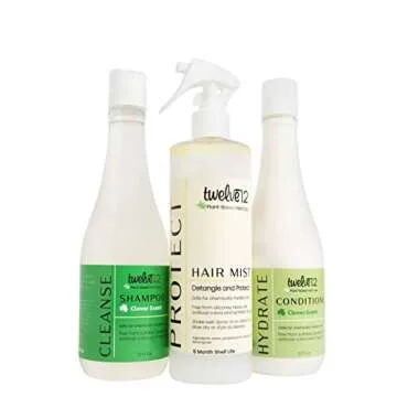 Twelve12 Hair Mist Leave-In Detangler & Heat Protectant 12oz