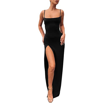 Stunning PRIMODA Spaghetti Strap Maxi Dress for All Occasions