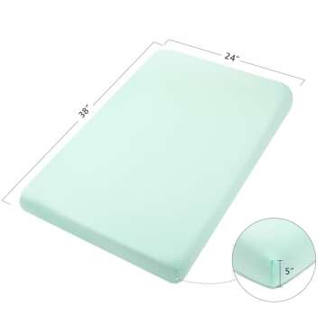 Mini Crib Fitted Sheets for Pack N Play - TILLYOU