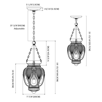 Charming Brass Gold Glass Pendant Light for Any Space