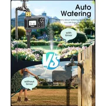 Water Timer for Outdoor Garden Hose - Efficient Irrigation Controller