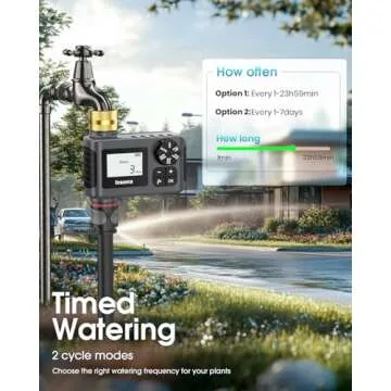 Insoma Water Timer for Outdoor Hose - Hassle-Free Irrigation