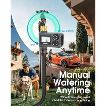 Insoma Water Timer for Outdoor Hose - Hassle-Free Irrigation