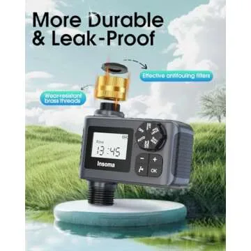 Insoma Water Timer for Outdoor Hose - Hassle-Free Irrigation