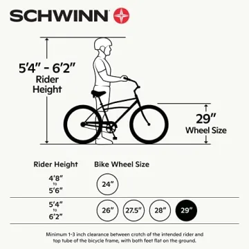 Schwinn S29 Mountain Bike - 29" Wheels & Dual Suspension