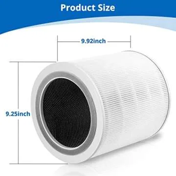 JORAIR Core 400S Replacement Filter for Cleaner Air Purity