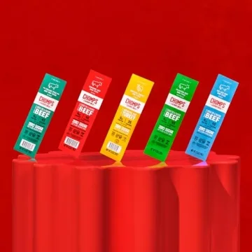 Chomps Snack Size Beef Jerky Sticks - Healthy Protein Treat