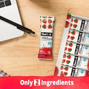 That's It Apple Strawberry 100% Natural Fruit Bar