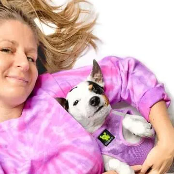 EcoBark Step in Dog Harness Reflective Soft Ultra Padded Mesh Dog Harnesses for XXS, XS, Small, and Medium Dogs Eco-Friendly Comfort Secure Halter No Pull Adjustable Pet Vest