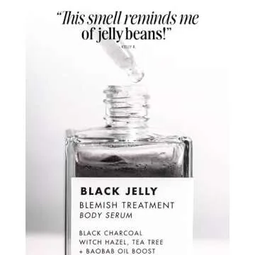 Truly Beauty Black Jelly Blemish Treatment Body Serum 3.1 OZ