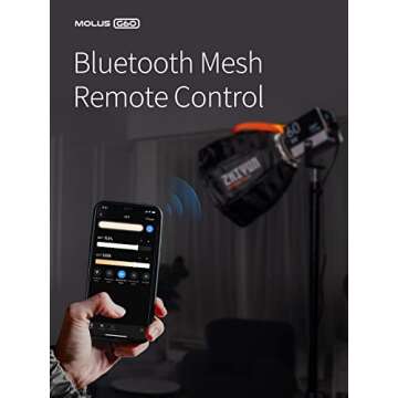 ZHIYUN MOLUS G60 Portable Handheld 60W COB Light