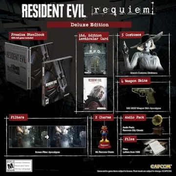 Resident Evil Requiem Deluxe Edition Steelbook PS5