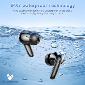 Bluetooth 5.3 Wireless Earbuds with Deep Bass & LED Display