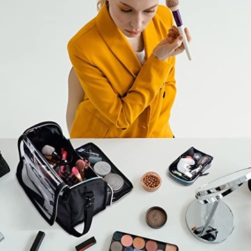 BYOOTIQUE Makeup Brush Case Portable Organizer for Artists