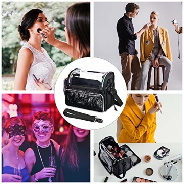 BYOOTIQUE Makeup Brush Case Portable Organizer for Artists