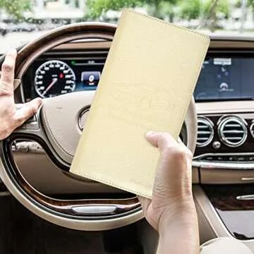 Techion Car Insurance Holder - Stylish Organizer for Documents