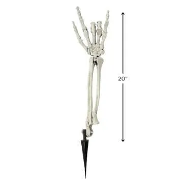 Skeleton Hand Groundbreaker Decorations for Halloween Fun