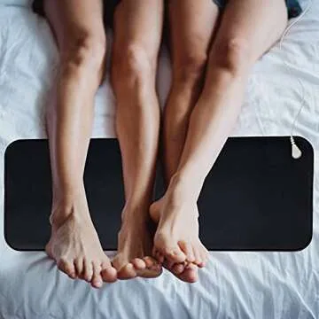 Grounding Mat For Improved Sleep, Grounded Pad Kit Emf Radiation Protection Blocker Therapy Reduce Anxiety Mats