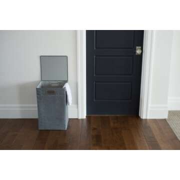 JJ Cole Heather Laundry Hamper - Stylish and Versatile Storage