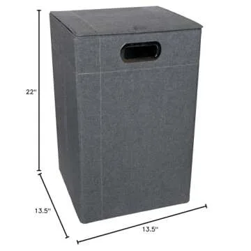 JJ Cole Heather Laundry Hamper - Stylish and Versatile Storage
