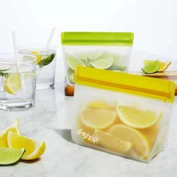 (re)zip Reusable Snack Bags - 5-Pack Eco-Friendly Storage Bags