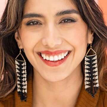 INK + ALLOY Women's Handmade Bead Dangle Earrings