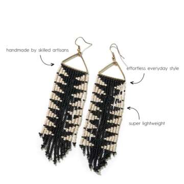 INK + ALLOY Women's Handmade Bead Dangle Earrings