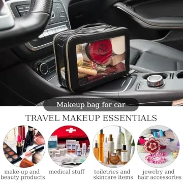 Stylish DIYOOHOMY Clear Makeup Bag for Beauty Lovers