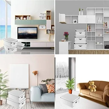 SEEKIND Decorative Storage Boxes with Lids, Stylish and Functional!