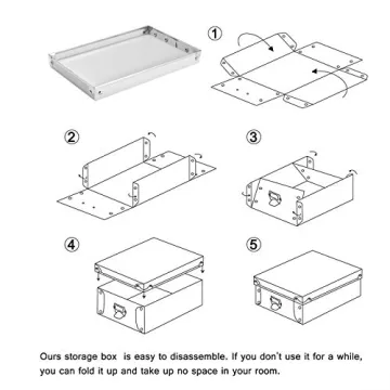 SEEKIND Decorative Storage Boxes with Lids, Stylish and Functional!