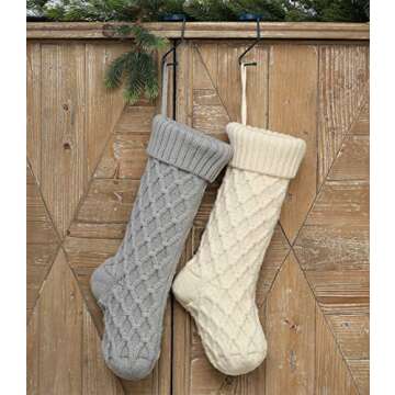 Free Yoka Christmas Stockings - Elegant 4 Pack