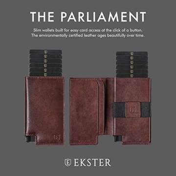 Ekster Parliament Wallet - RFIDs & Quick Access Leather
